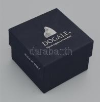 Dogale olasz design üveg cukorka dísz. Anyagában színezett, eredeti dobozában 7 cm