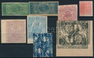 Puerto Rico 8 klf próbanyomat stecklapon