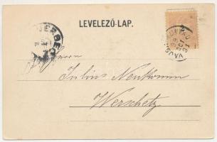 1899 Vajdahunyad, Hunedoara; vasgyár / ironworks, iron factory (EK)