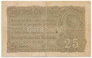 Románia / Német megszállás 1917. 25b "F 7965258" T:VG
Romania / German occupation 1917. 2...