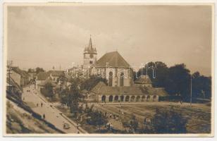 1935 Szászsebes, Mühlbach, Sebesul Sasesc, Sebes; Evangélikus templom / Lutheran church. photo (EK)