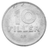 1967. 10f Al T:AU Hungary 1967. 10 Fillér Al C:AU Adamo F3.2, Krause KM#572