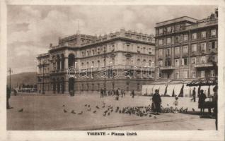 Trieste Unity square with Palazzo del Governo