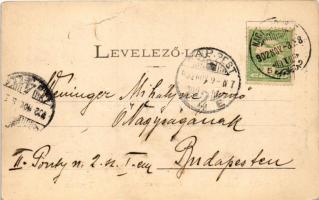 1902 Nagyszombat, Tyrnau, Trnava; Pázmány tér, Invalidus templom és rokkantak háza. Bediene dich all...