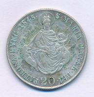 1845B 20kr Ag "V. Ferdinánd" T:XF patina Hungary 1845B 20 Kreuzer Ag "Ferdinand V" C:XF patina Huszár: 2081., Unger III.: 1419., Krause KM#2208