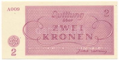 Német Harmadik Birodalom / Cseh-Morva Protektorátus / Theresienstadt gettó 1943. január 1. 2K "...