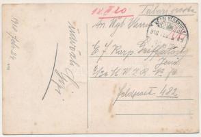 1918 Sósmező, Poiana Sarata; vízesés / waterfall (ázott / wet damage)