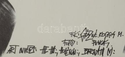 Bernáthy Sándor (1949-2012): Bernáth(y) Sándor képzőművész kiállítása, Veszprém, 1983. Underground-a...