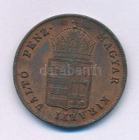 1848. 1kr Cu T:XF patina
Adamo B1