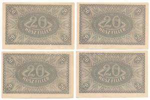 1920. 20f "07" (4x) T:AU-XF
Adamo K1