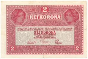 1917. 2K 7000 feletti sorozatszám "GENENALSEKRETÄR" elírással T:F,VG Adamo K6