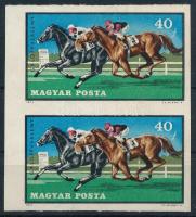 1971 Lósport 40f fogazatlan gumi nélküli fázisnyomat pár sárga színnyomat nélkül