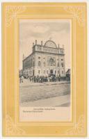 Balassagyarmat, Izraelita templom, zsinagóga. Darvai Ármin kiadása. Art Nouveau, Emb. (fl)