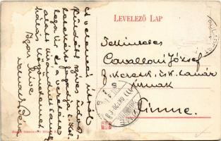 1909 Budapest II. Rózsadomb, Schack villa az Apostol utcában (Rb)