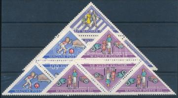 1964 Közlekedjünk szabályosan sor négyestömbökben, fordított párokkal