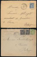 Franciaország 21 db levél az 1900-as évek elejéről