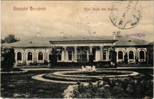 1914 Bocsár, Bocar; Báró Baich féle kastély / castle (r)