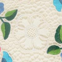 Kalocsai hímzett terítő, d: 30 cm