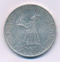 Románia 1941. 500L Ag "I. Mihály / Besszarábia Újraegyesülés" T:XF ph.
Romania 1941. 500 ...