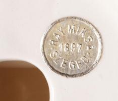 Goebel art deco gyertyatartó. Klasszikus art deco geometrikus formavilág: fordított kúpot körülölelő...