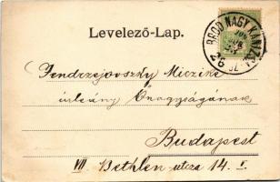 1906 Eszék, Essegg, Osijek; Totalansicht / látkép / general view + "BROD - NAGY-KANIZSA 26. SZ....