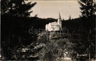 1941 Borszék, Borsec; Római katolikus templom / Catholic church. Heiter György udvari fényképész, photo (kis szakadás / small tear)