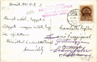 1941 Borszék, Borsec; Római katolikus templom / Catholic church. Heiter György udvari fényképész, ph...