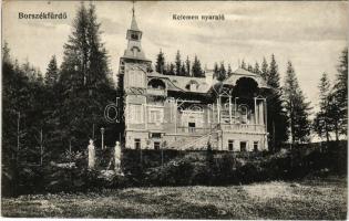 Borszék, Borsec; Kelemen nyaraló / villa
