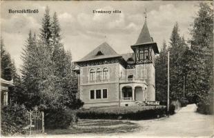 Borszék, Borsec; Urmánczy villa / villa (EK)