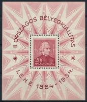 1934 LEHE blokk (50.000) (ránc / crease)