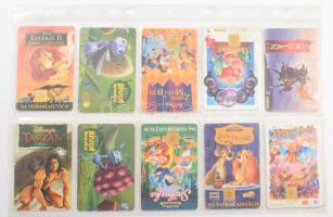 10 db Disney telefonkártya