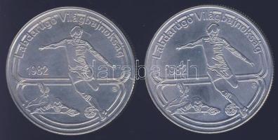 1982. 100Ft (2x) "Labdarúgó VB" T:BU