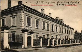1910 Kézdivásárhely, Targu Secuiesc; Erzsébet árvaleány-nevelő intézet. Turóczi István kiadása / orphanage (fl)