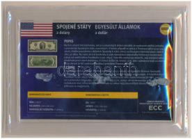 Amerikai Egyesült Államok 2017A 2$ "Federeal Reserve Note" zöld pecsét, "Jovita Carra...