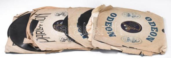 10 db magyar bakelit gramofon lemez