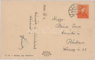 1939 Léva, Levice; látkép / view (EK)