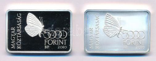 2010. 5000Ft Ag "Őrségi Nemzeti Park" kapszulában, tanúsítvánnyal (2xklf) T:BU,PP (PP-n kis folt) Adamo EM228