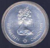 Kanada 1973. 5$ Ag "Montreali olimpia - vitorlázás" T:1