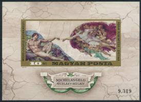 1975 Festmény XIV. - Michelangelo vágott blokk (4.500)