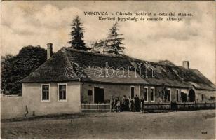 1938 Ipolyvarbó, Ipoly-Varbó, Nógrád-Varbó, Vrbovka; Obvodni notáriat a cetnická stanica / Kerületi jegyzőség és csendőr laktanya. Fogyasztási szövetkezet kiadása / notary and gendarme barracks (fl)