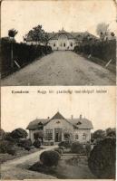 1915 Komárom, Komárnó; Magy. kir. gazdasági tanítóképző intézet. L. H. Pannonia / teachers training institute (fl)