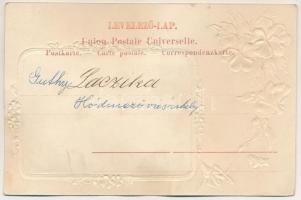 Tasnádszántó, Tasnád-Szántó, Santau (Szatmár); vasútállomás, vasutasok. kis méretű fotó szecessziós-...