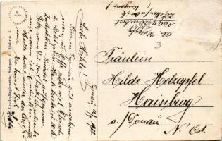 1918 Nagyszombat, Tyrnau, Trnava; látkép. Vasúti levelezőlapárusítás 5920. / view (Rb)