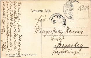 1911 Likavka, Likava (Rózsahegy, Ruzomberok); római katolikus templom. Fogyasztási szövetkezet kiadá...