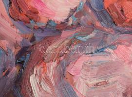 Bartos Endre (1930-2006): Női akt. Olaj, farost. Jelzés nélkül. Bartos Galéria Kkt. által kiállított...