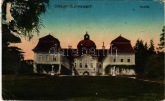 1916 Gernyeszeg, Gornesti; Gróf Teleki kastély. Fogyasztási szövetkezet kiadása, Lang Henrik fényképészeti műintézete felvétele (Brassó) / castle (r)