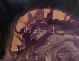 Bartos Endre (1930-2006): Távol a földtől. Olaj, farost. Jelzés nélkül. Bartos Galéria Kkt. által ki...