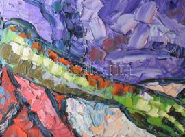 Bartos Endre (1930-2006): Női portré. Olaj, farost. Jelezve jobbra lent. Bartos Galéria Kkt. által k...