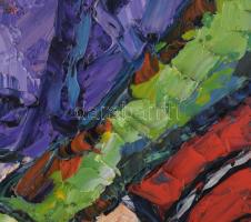 Bartos Endre (1930-2006): Női portré. Olaj, farost. Jelezve jobbra lent. Bartos Galéria Kkt. által k...