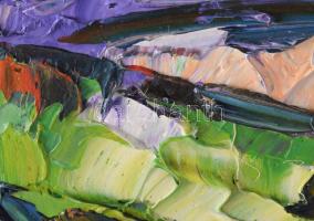 Bartos Endre (1930-2006): Női portré. Olaj, farost. Jelezve jobbra lent. Bartos Galéria Kkt. által k...